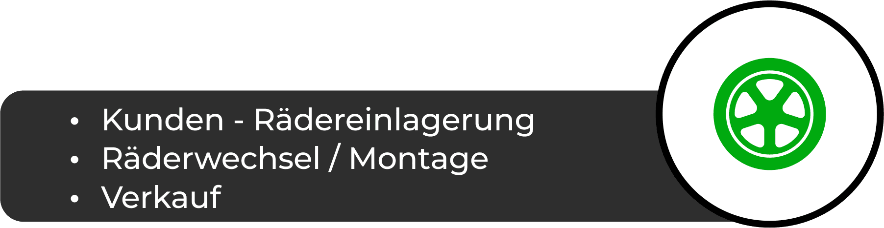 Rädermontage- und Wechsel Verkauf Autohaus Berghofer Peissenberg